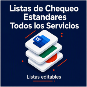 Listas de chequeo — Estándares Todos los Servicios · Resolución 1732 de 2026