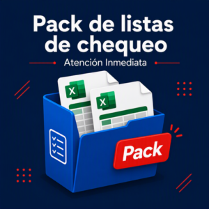 Pack de listas de chequeo — Atención Inmediata · Resolución 1732 de 2026