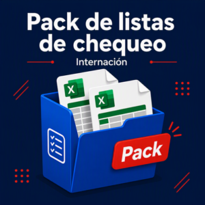 Pack de listas de chequeo — Internación · Resolución 1732 de 2026
